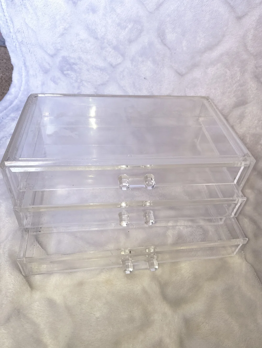 3 Tier Slim Drawer Acrylic Organizer